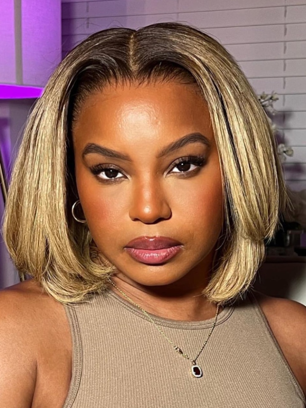 NIB Human Hair Wig, Yaki straight texture